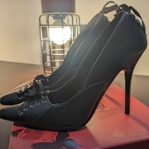 Black high heels